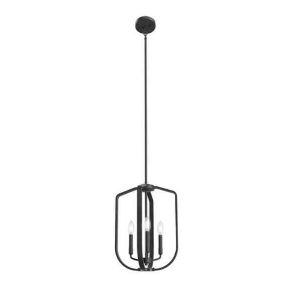 KICHLER-ETTORE 3-Light Ceiling Pendant Fixture - Picture 3 of 3
